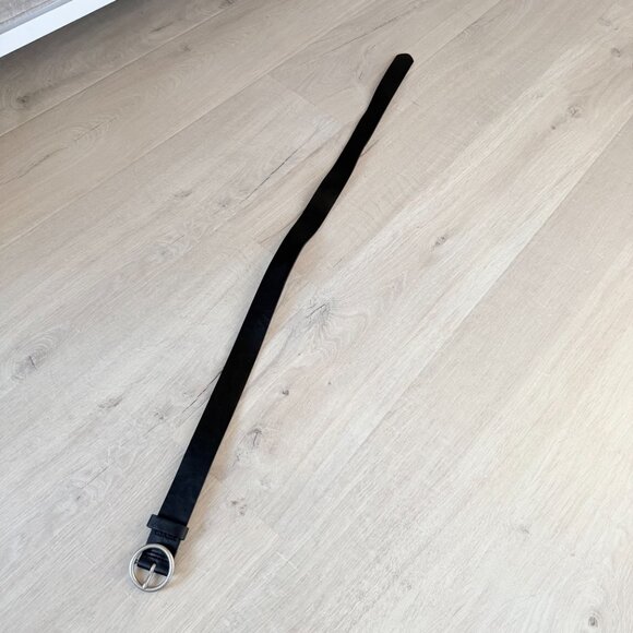 Levi's Synthetic Leather Black Belt size M Excellent Condition - Picture 5 of 6